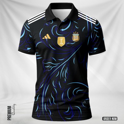Argentina 2026 World Cup Home Player Edition Polo shirt