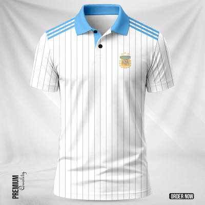 Argentina 2026 World Cup Home Player Edition Polo shirt