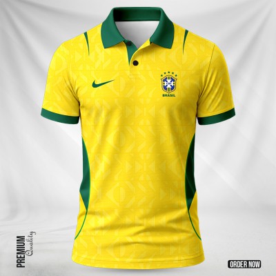 Brazil 2026 World Cup Home Player Edition Polo shirt
