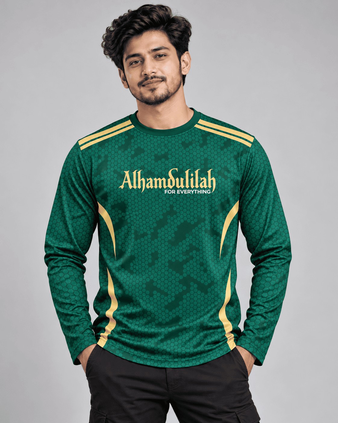 4 Pcs Combo Premium Sublimation Full Sleeve T-Shirt