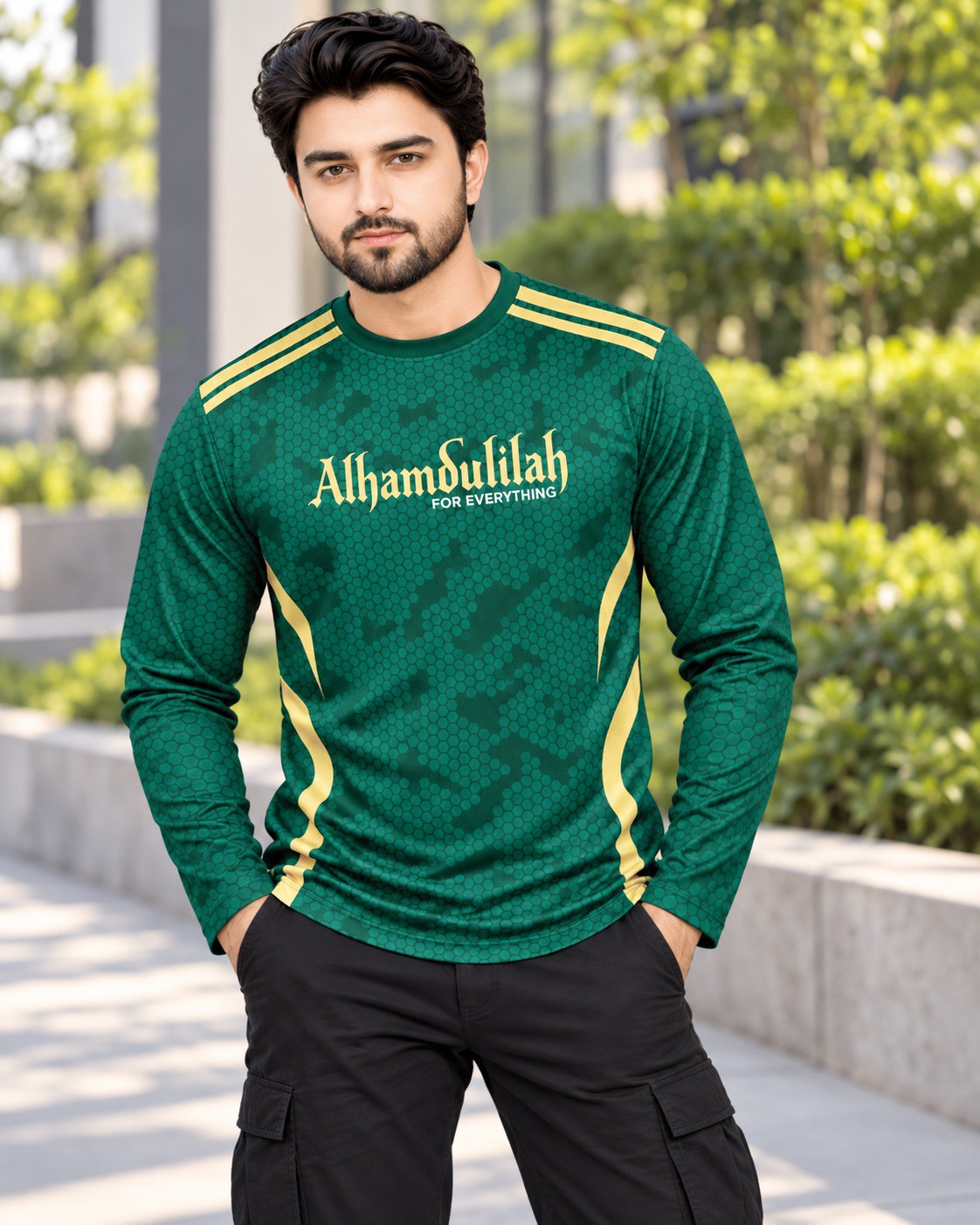 4 Pcs Combo Premium Sublimation Full Sleeve T-Shirt