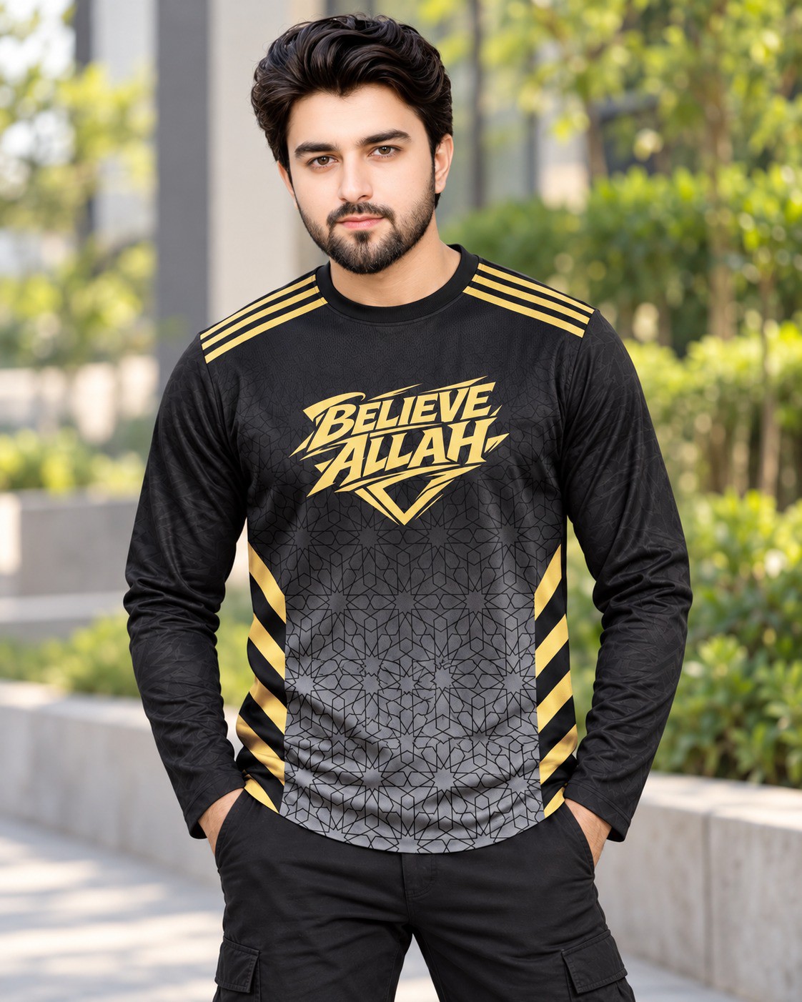 4 Pcs Combo Premium Sublimation Full Sleeve T-Shirt