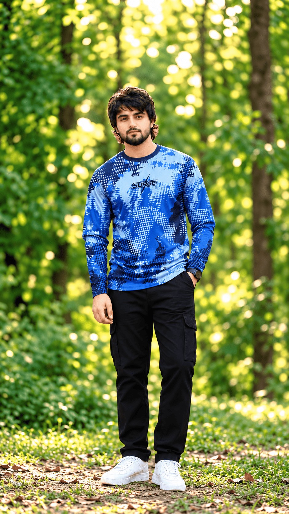 4 Pcs Combo Premium Sublimation Full Sleeve T-Shirt