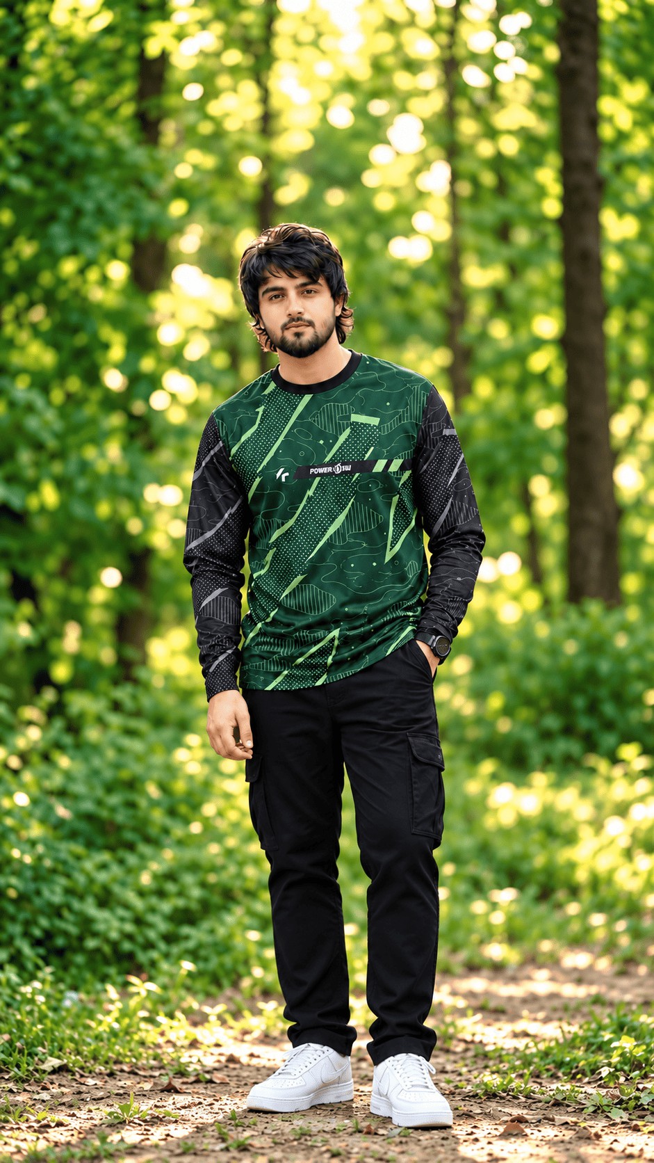 4 Pcs Combo Premium Sublimation Full Sleeve T-Shirt