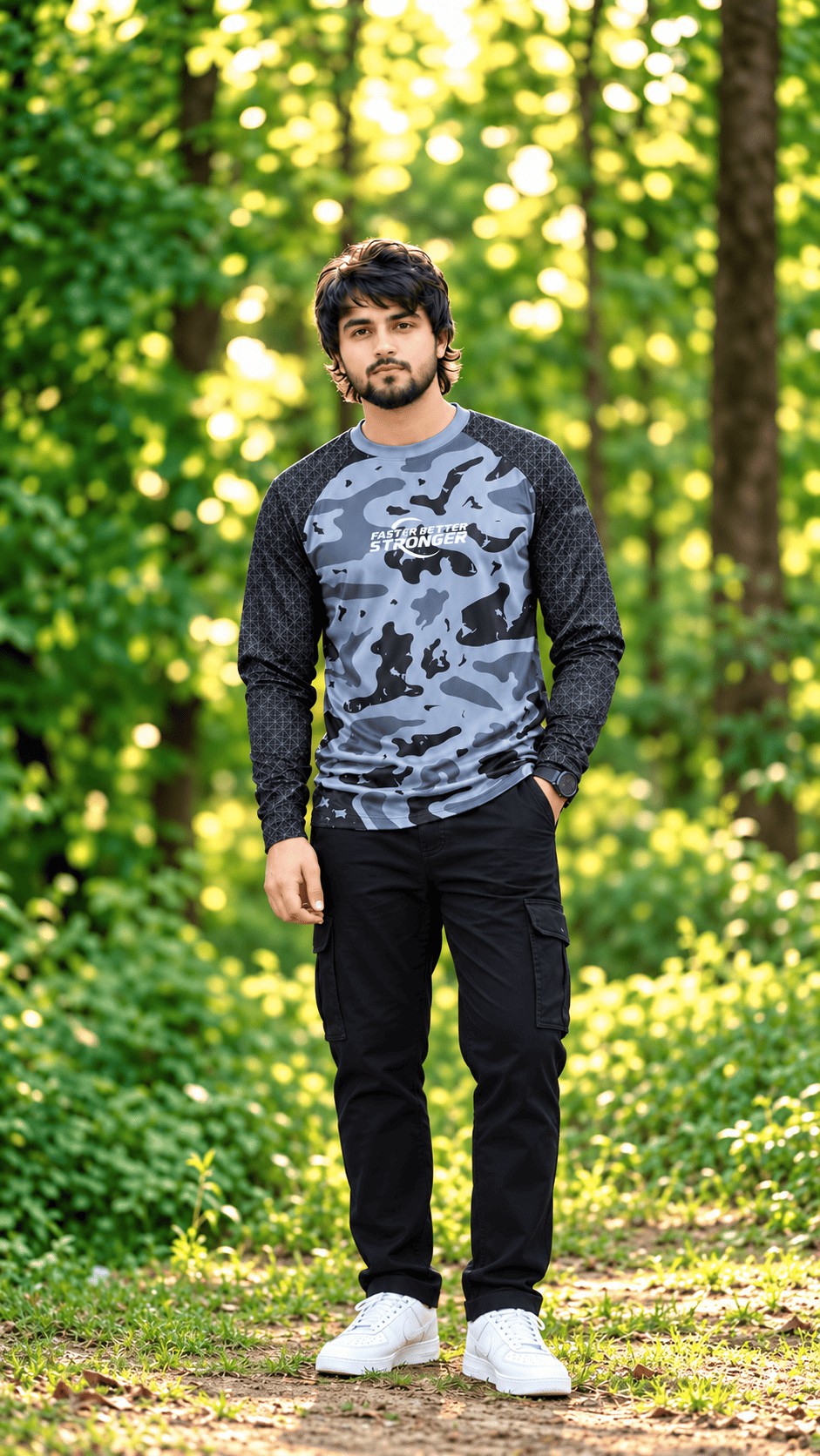 4 Pcs Combo Premium Sublimation Full Sleeve T-Shirt