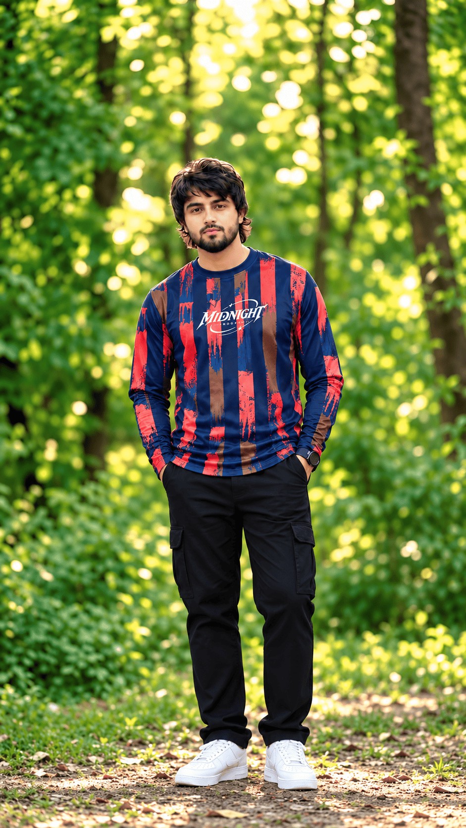4 Pcs Combo Premium Sublimation Full Sleeve T-Shirt