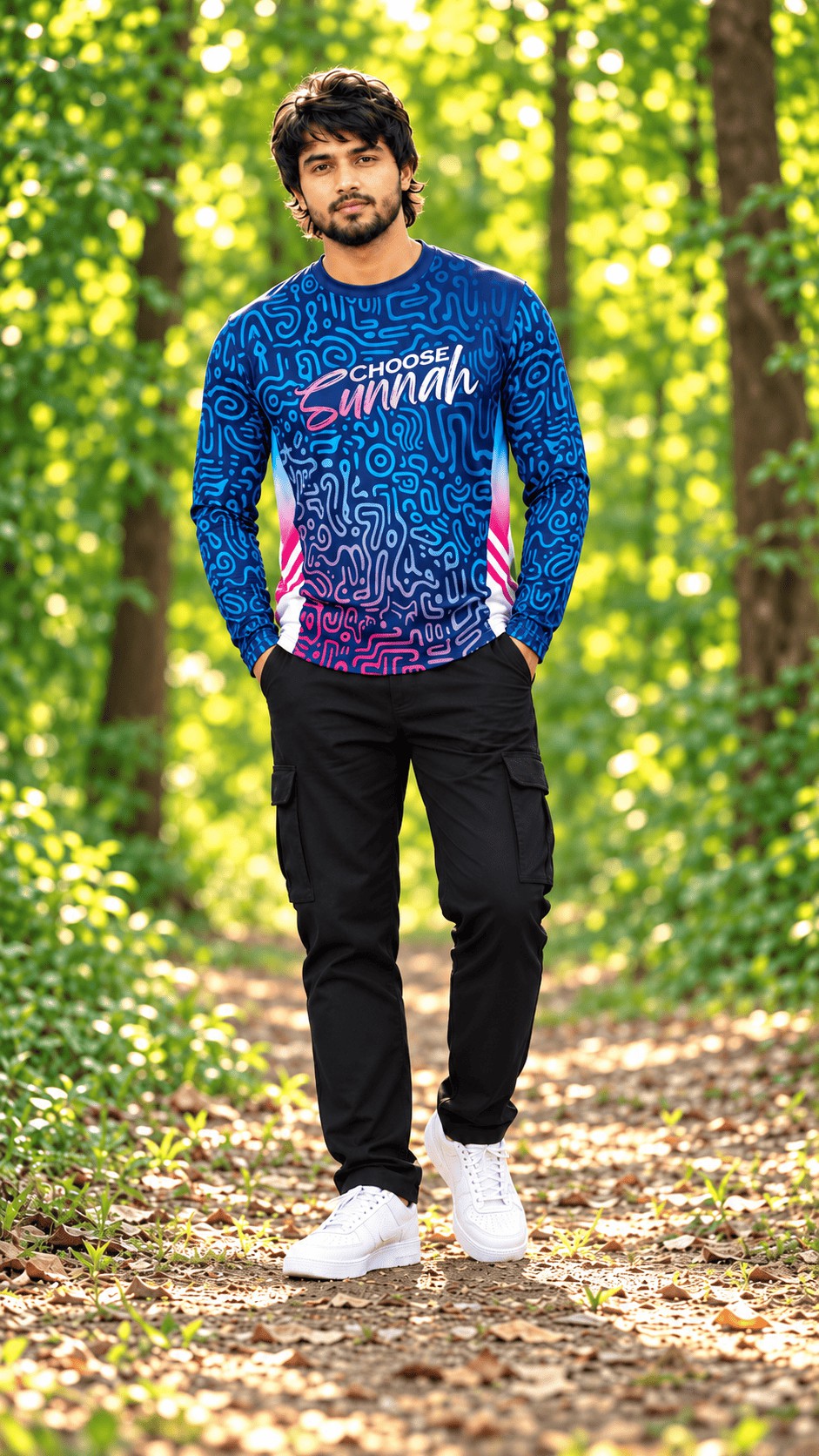 4 Pcs Combo Premium Sublimation Full Sleeve T-Shirt