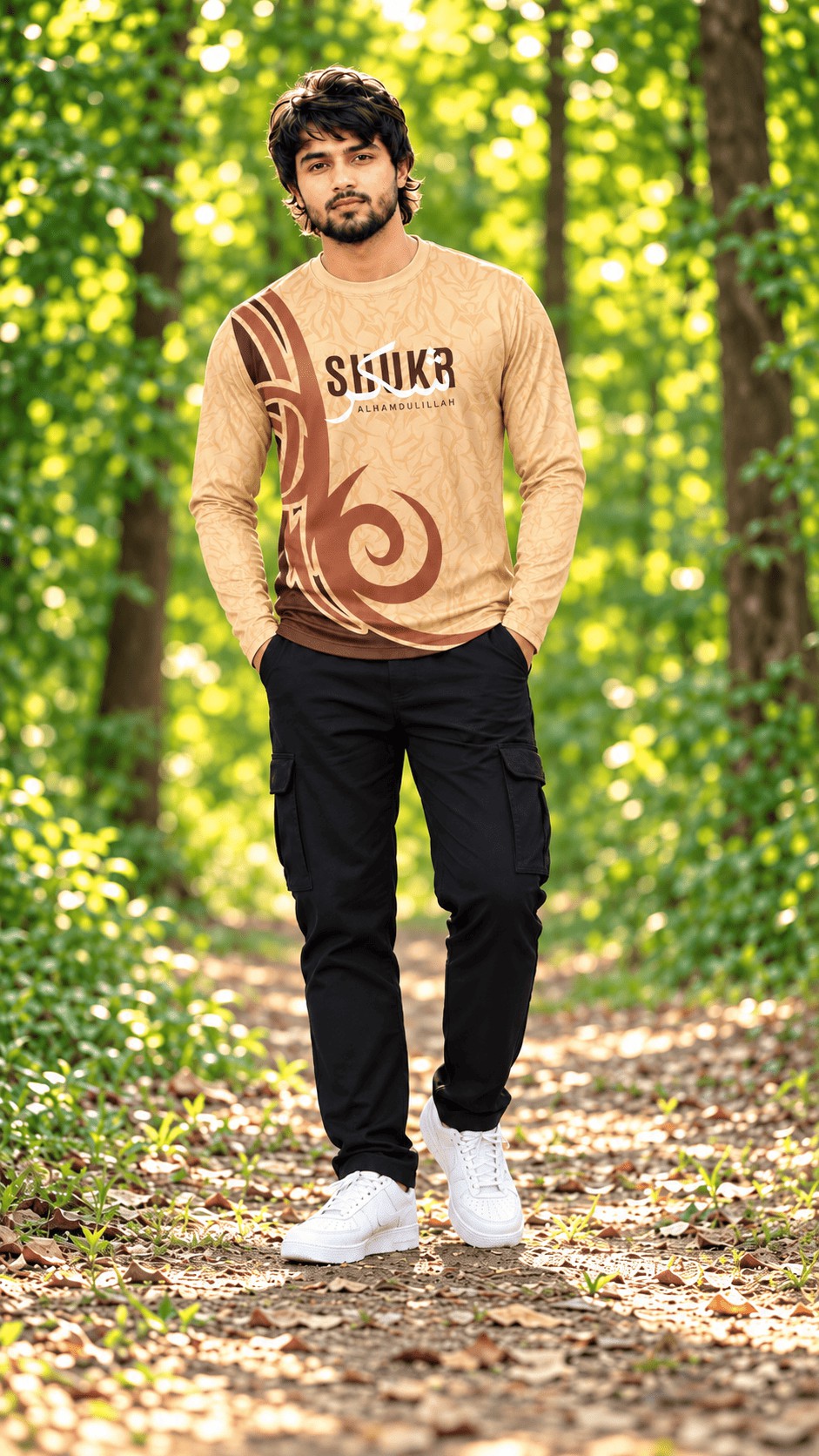 4 Pcs Combo Premium Sublimation Full Sleeve T-Shirt