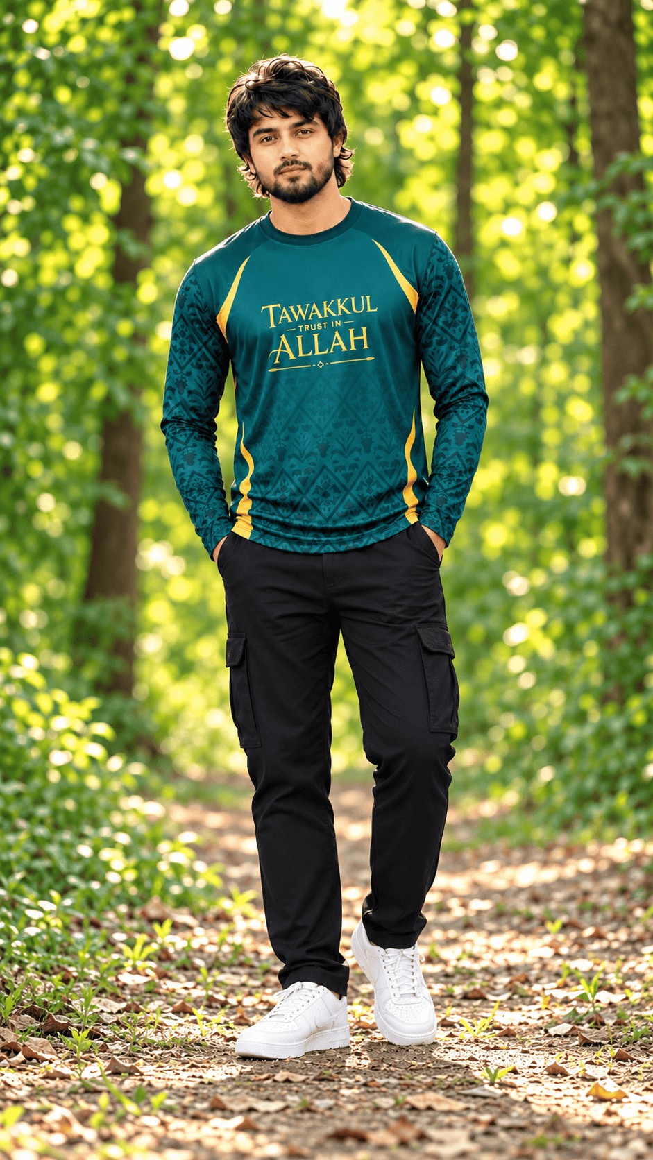 4 Pcs Combo Premium Sublimation Full Sleeve T-Shirt