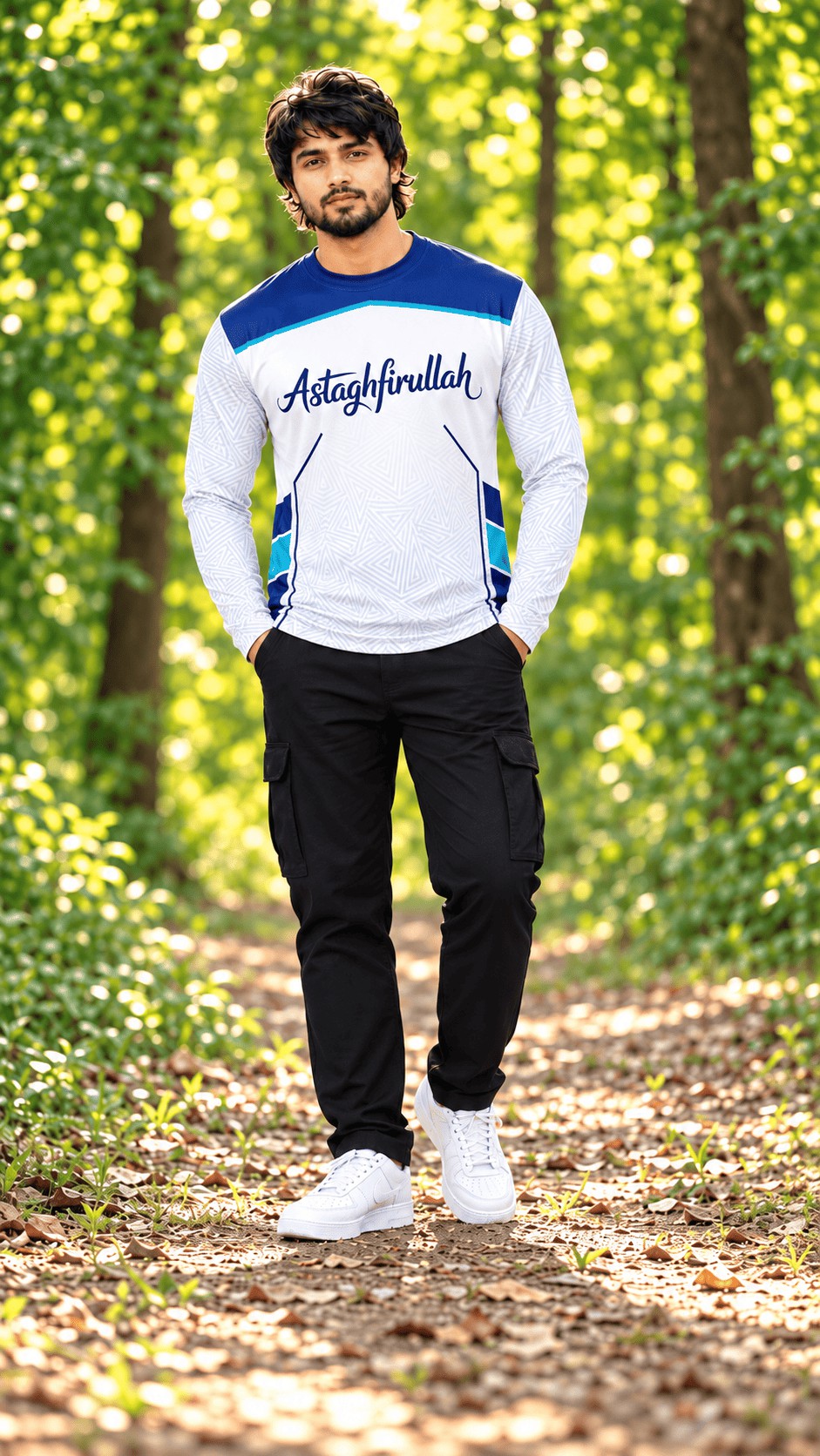 4 Pcs Combo Premium Sublimation Full Sleeve T-Shirt